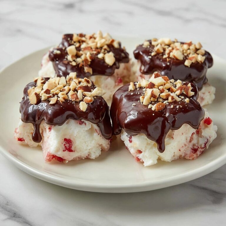 Frozen Berry Yogurt Bites with Chocolate, Peanuts, and Sea Salt Recipe
