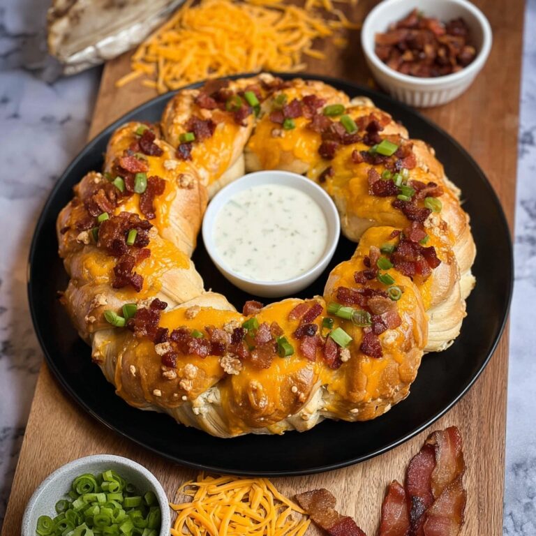 Chicken Bacon Ranch Crescent Ring Recipe