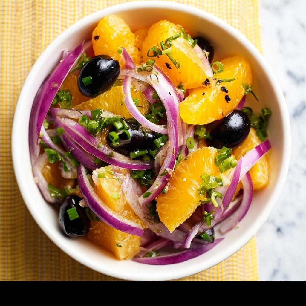 Orange Olive Salad with Balsamic Vinaigrette Recipe - Recipe Image