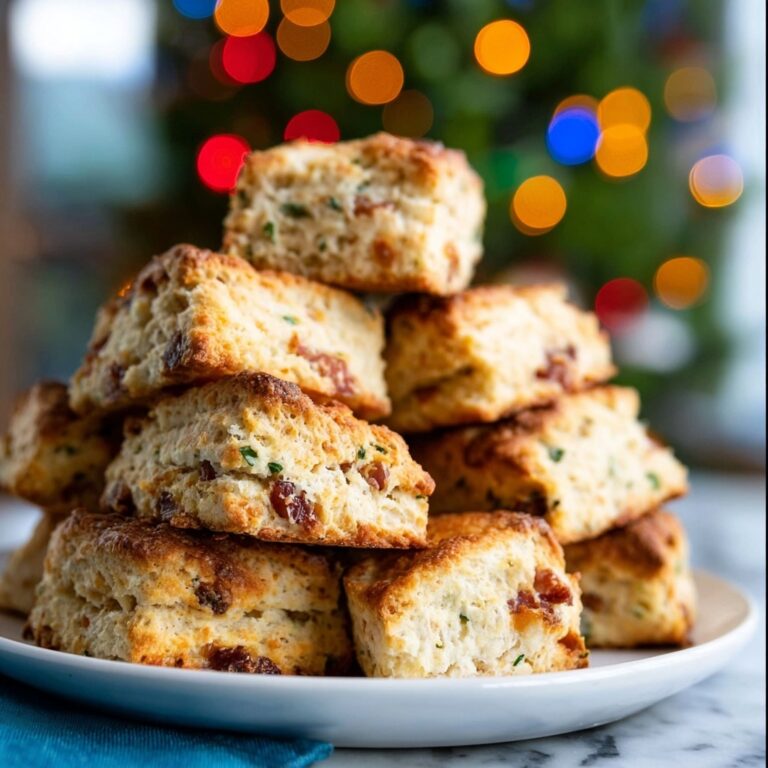 Overnight Bacon and White Cheddar Scones Recipe