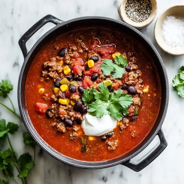 Ground Beef Enchilada Soup Recipe