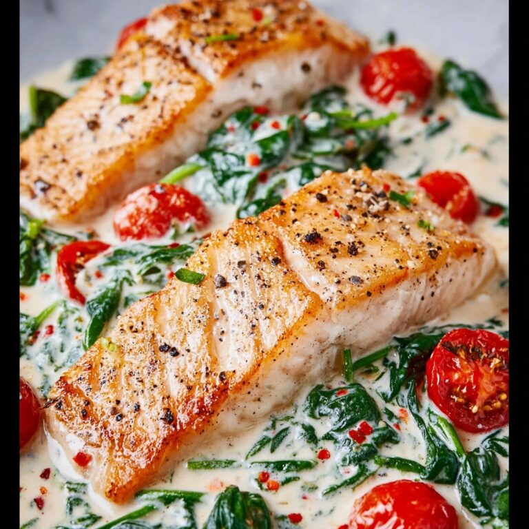 Creamy Tuscan Salmon Recipe