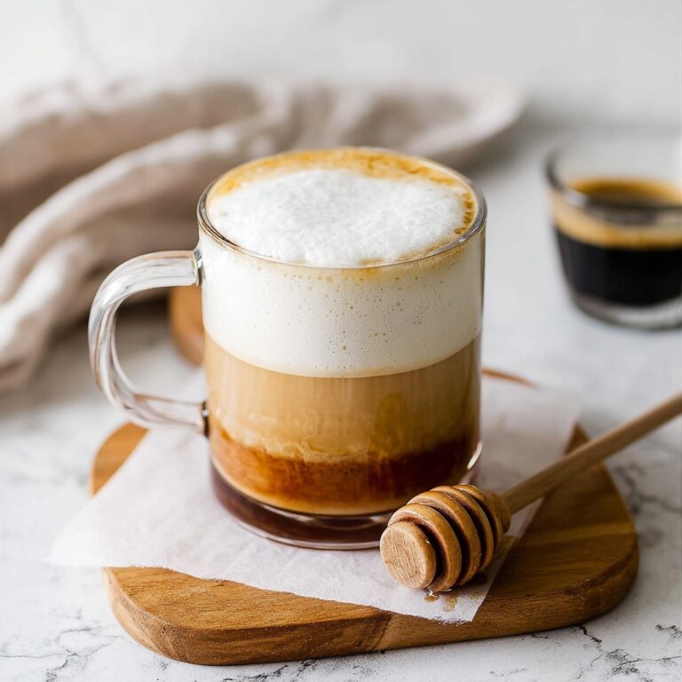 Honey Almond Milk Flat White (Hot) Recipe