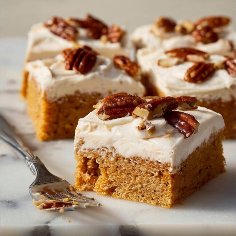 Pumpkin Bars with Cream Cheese Frosting Recipe
