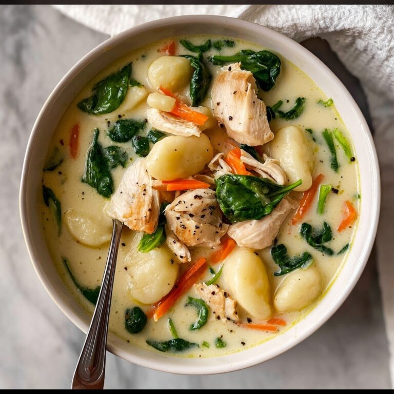 Creamy Chicken Gnocchi Soup Recipe
