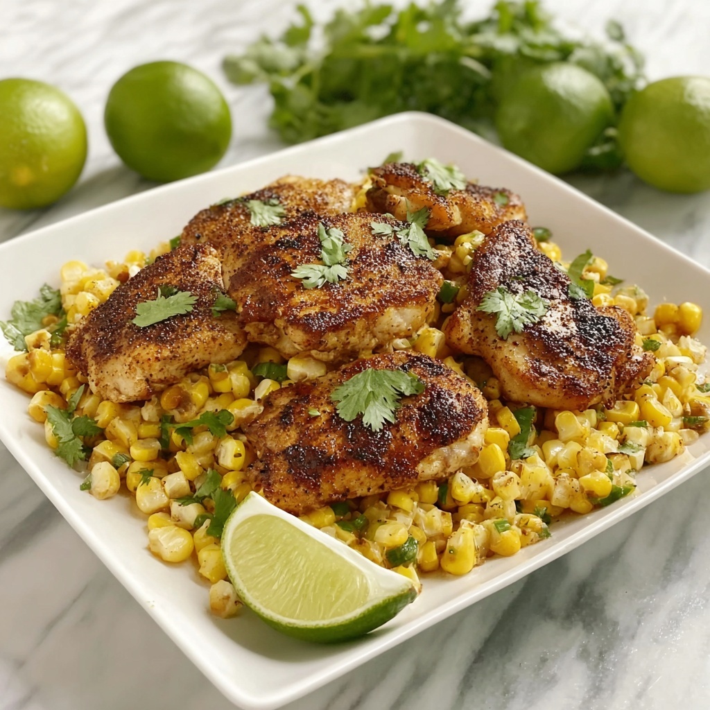 Cilantro-Lime Chicken with Fresh Corn Salsa Recipe - Recipe Image