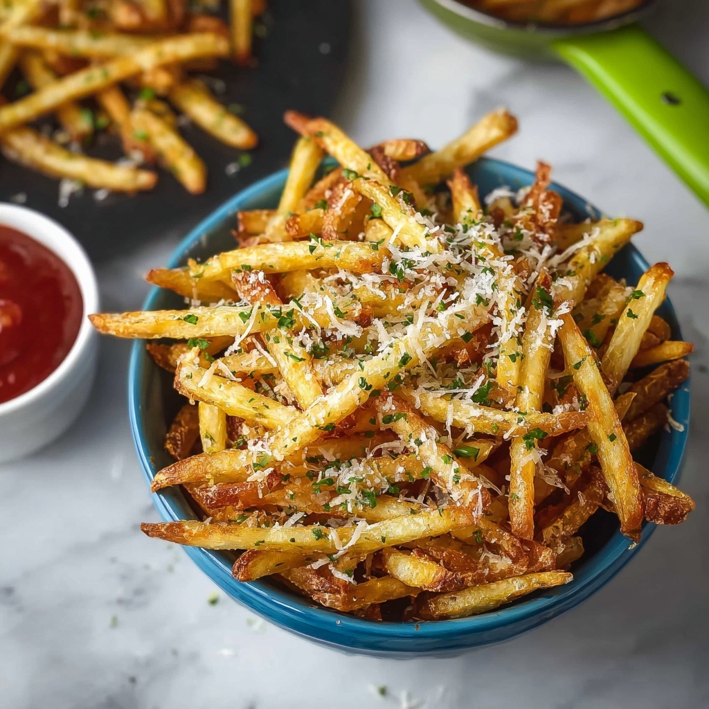 Shoestring Fries (Shoestring Potatoes) Recipe - Recipe Image