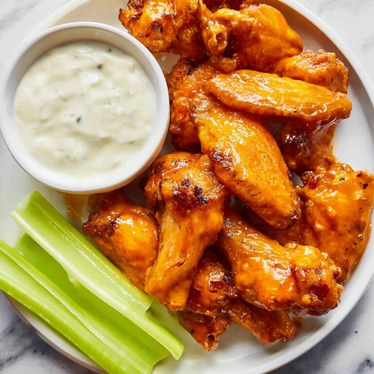 Crispy Oven-Baked Buffalo Wings Recipe