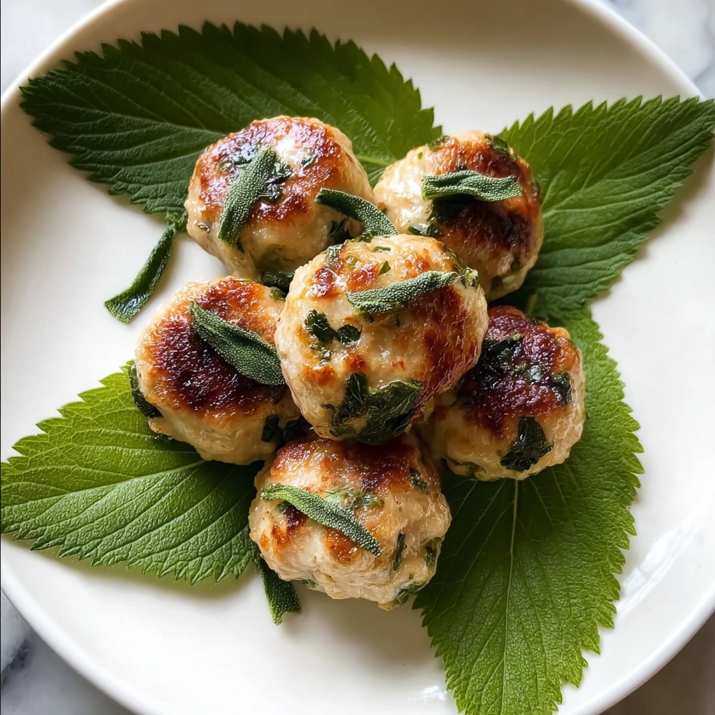 Apple and Sage Turkey Meatballs Recipe - Recipe Image