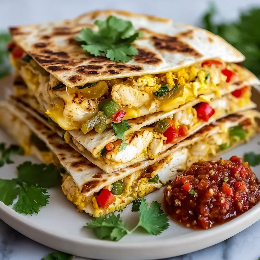 Chicken Fajita Quesadillas Recipe - Recipe Image
