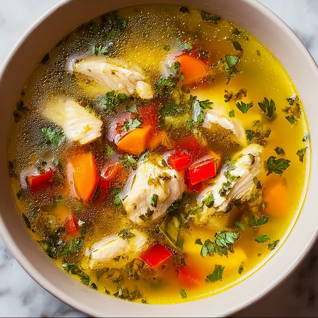 Green Chili Chicken Soup Recipe - Recipe Image