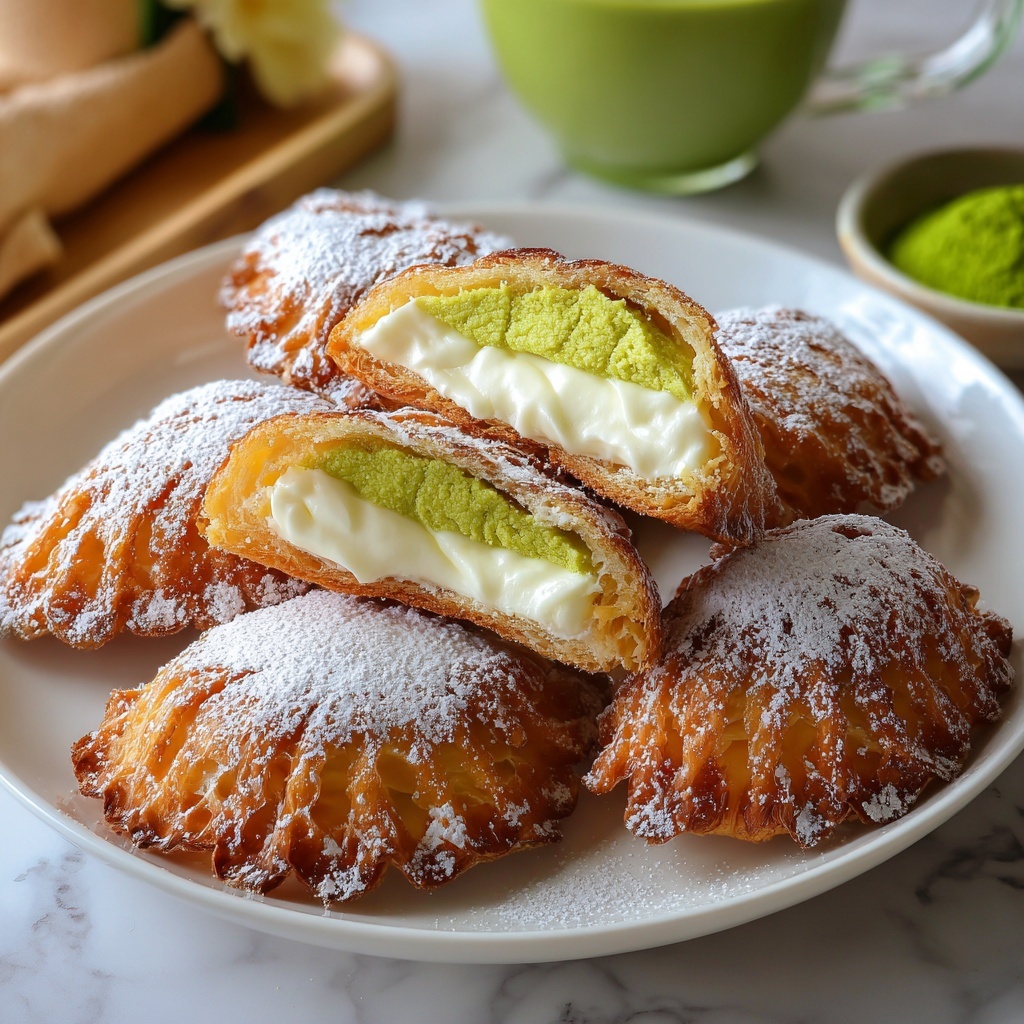 Pandan Coconut Madeleines Recipe - Recipe Image