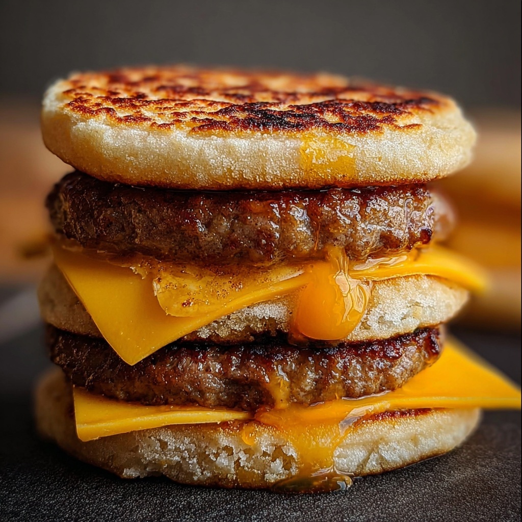 Frozen Breakfast Sandwiches: Make-Ahead Egg, Cheese, and Meat Muffin Sandwiches Recipe - Recipe Image