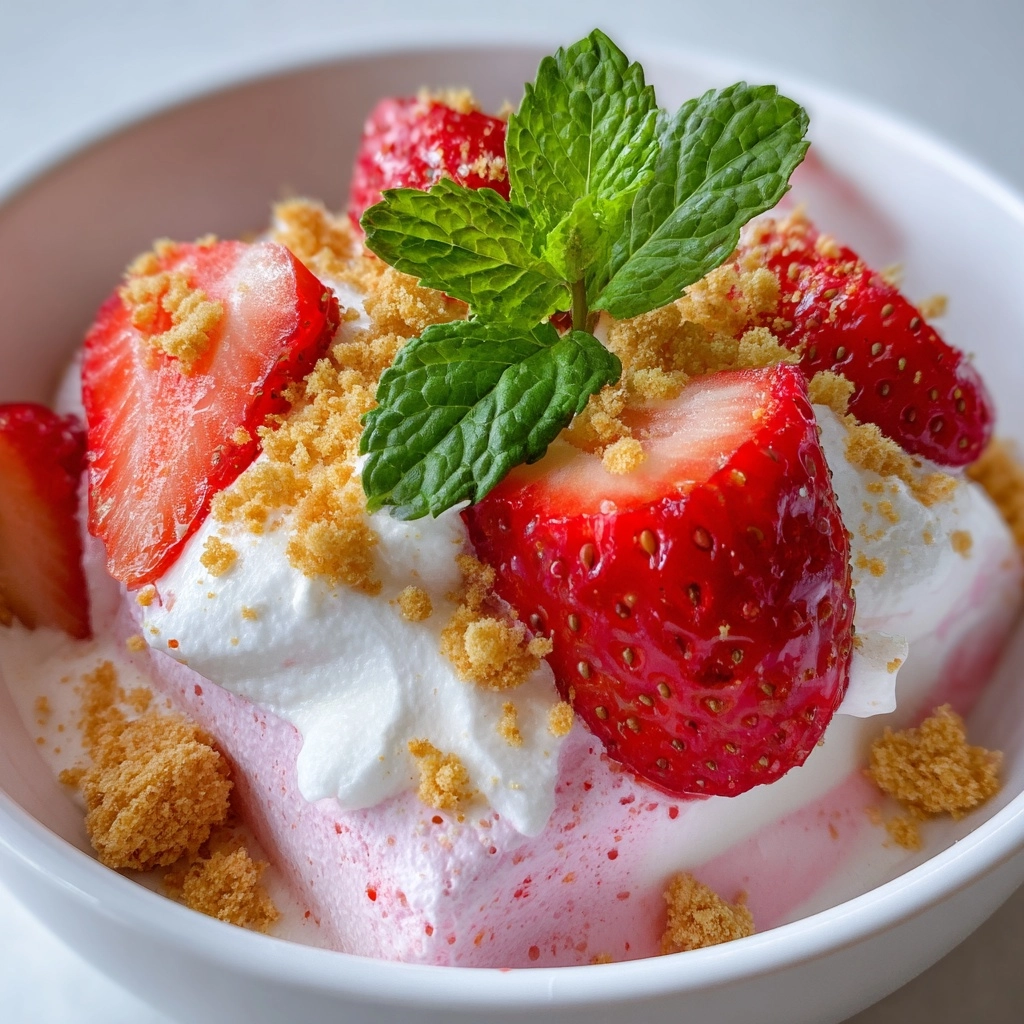 Strawberry Shortcake Dessert Dip Recipe - Recipe Image