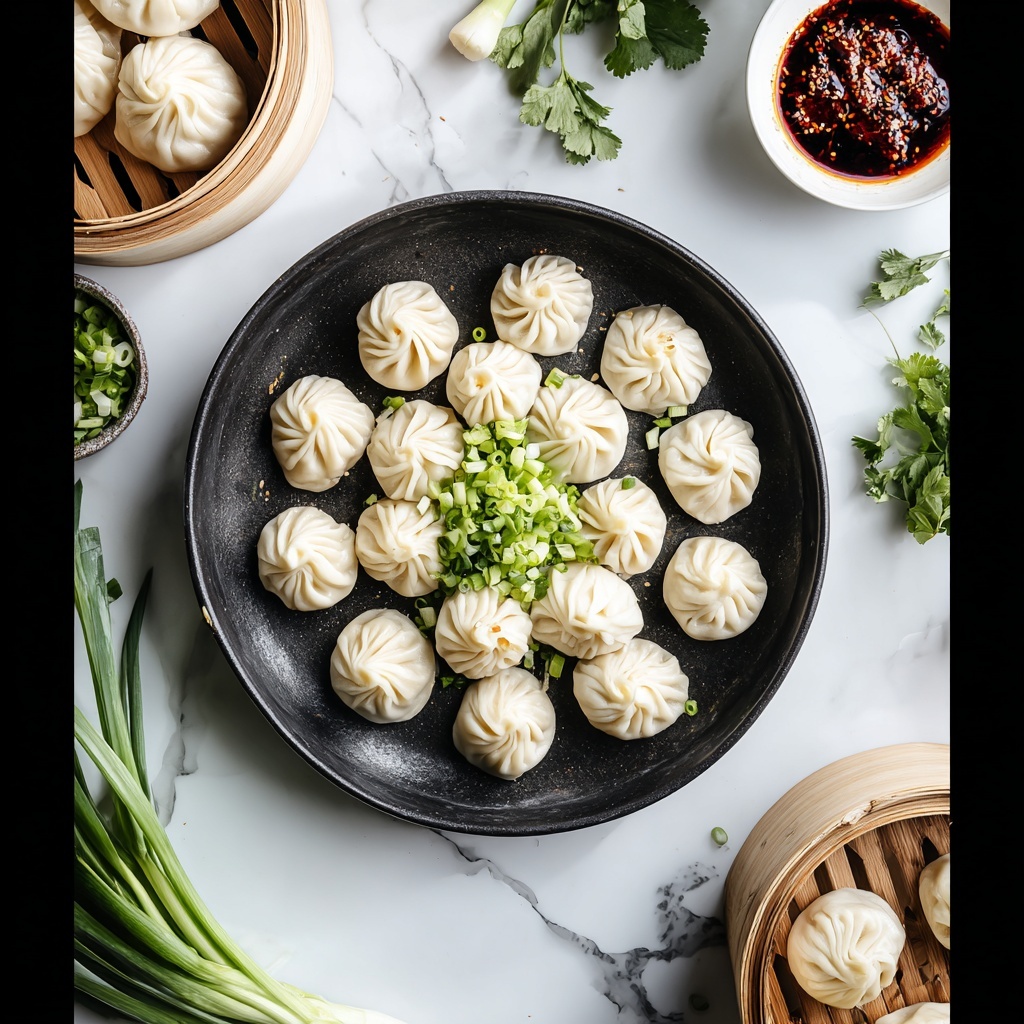 Traditional Chinese Pork Dumplings Recipe - Recipe Image