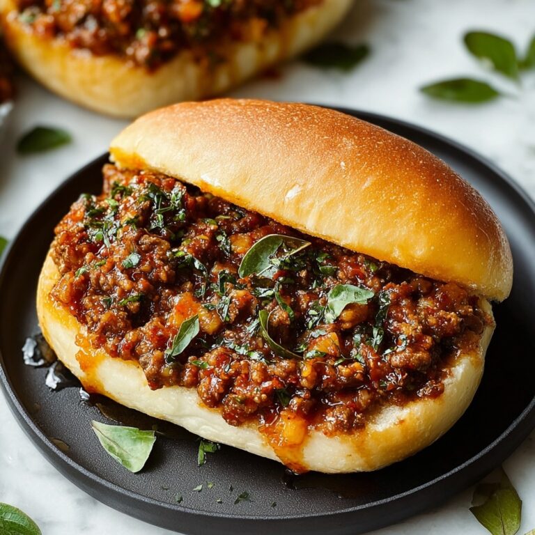 Italian Garlic Bread Sloppy Joes Recipe