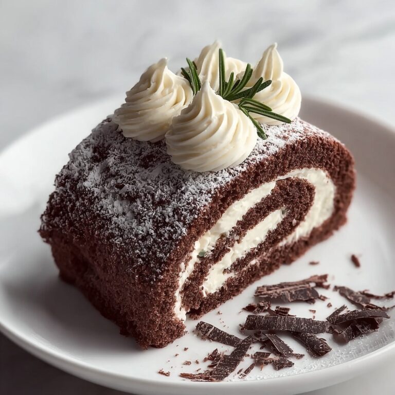 Christmas Yule Log Sheet Cake Recipe