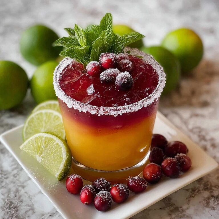 Christmas Mistletoe Margarita Recipe