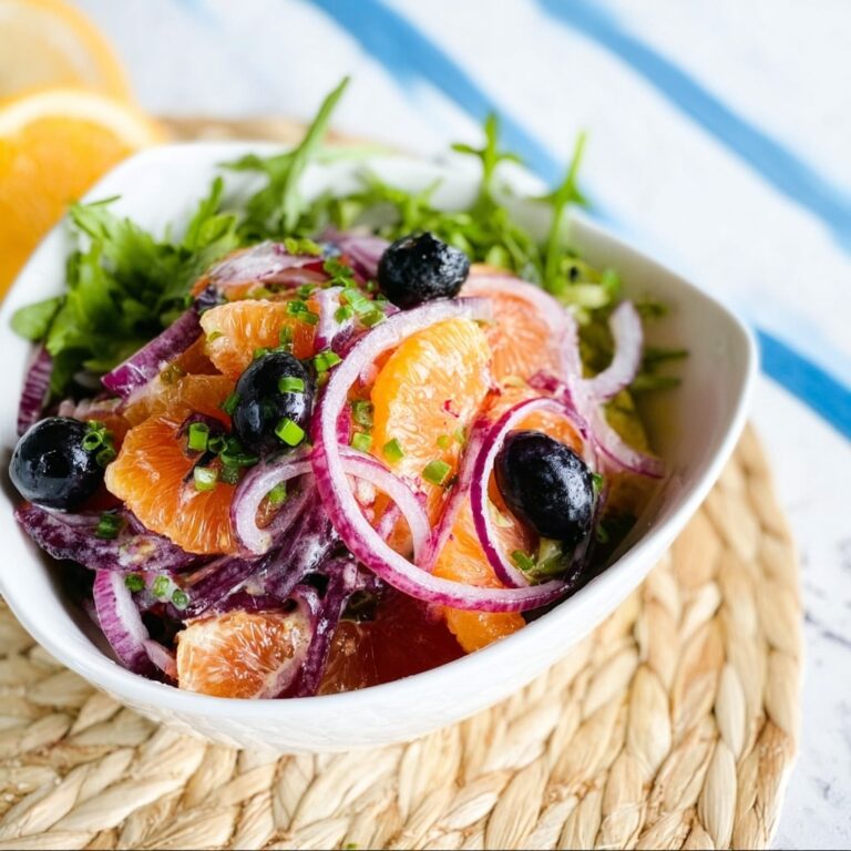 Orange Olive Salad with Balsamic Vinaigrette Recipe