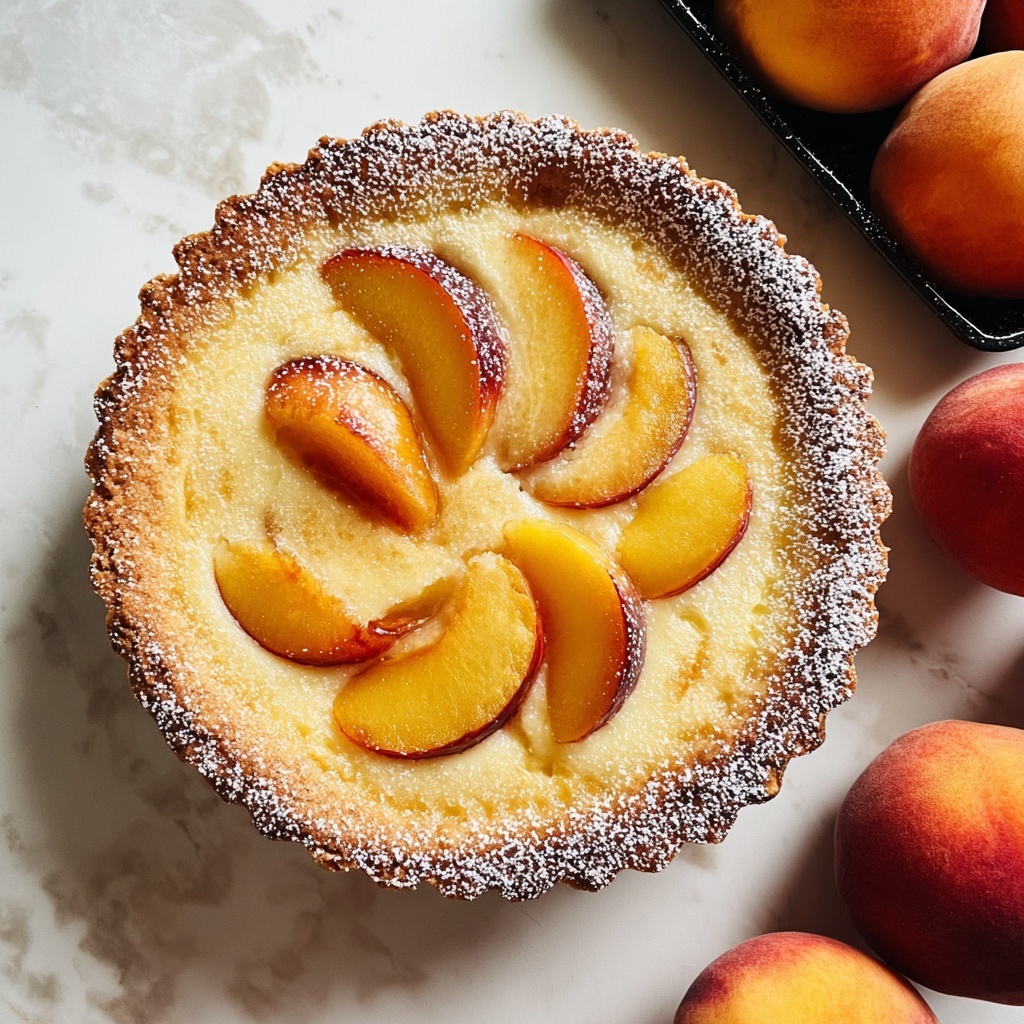 Fresh Peach Cake Recipe - Recipe Image
