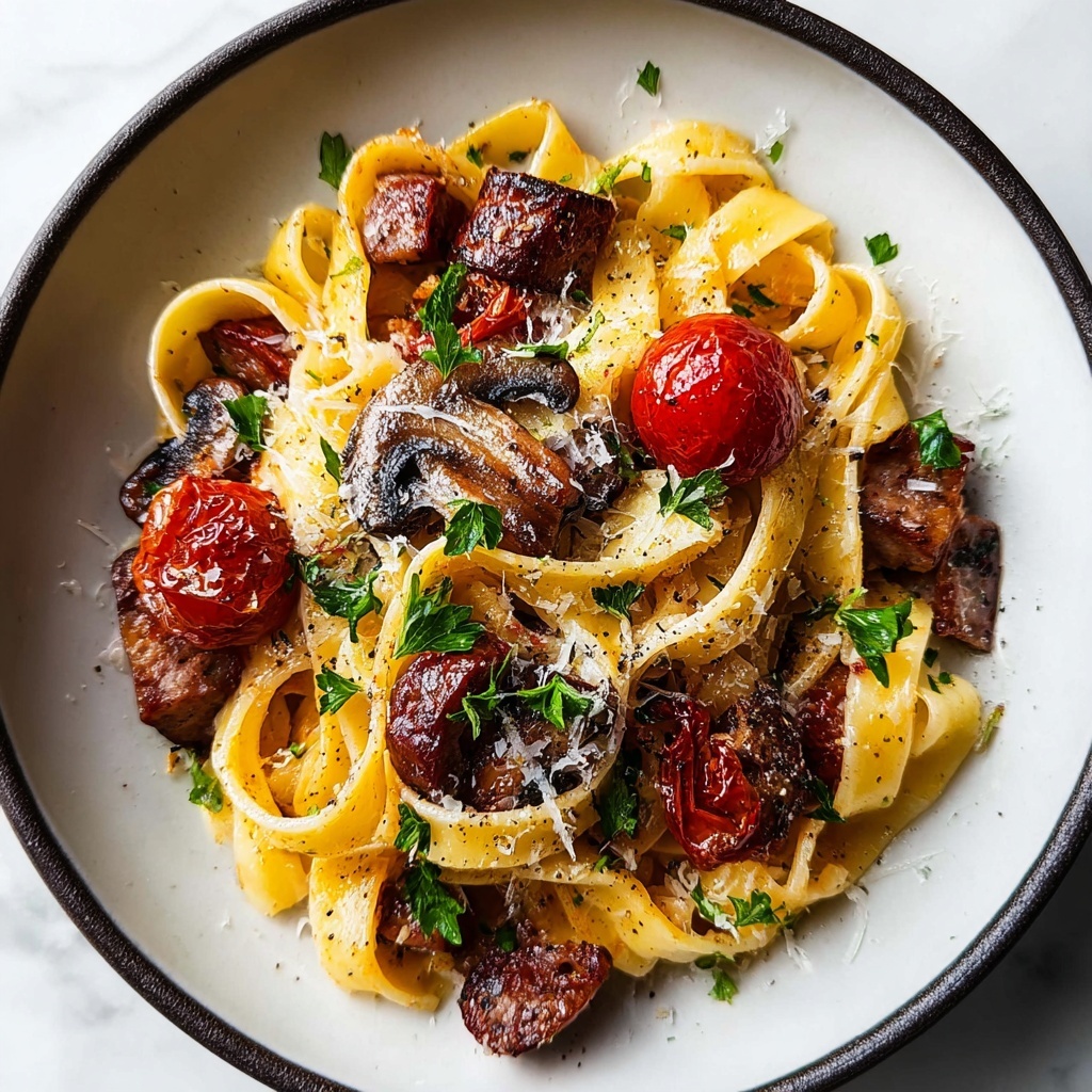 Rattlesnake Pasta with Creamy Pepper Sauce Recipe - Recipe Image