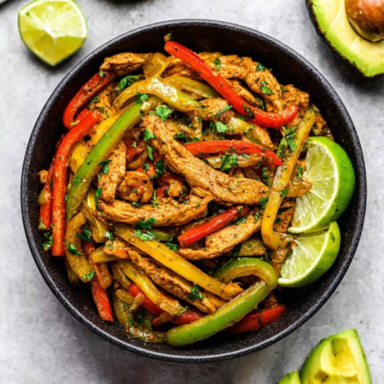 Easy Chicken Fajitas Recipe