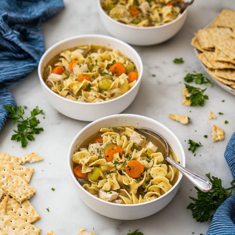Easy Stovetop Chicken Noodle Soup Recipe