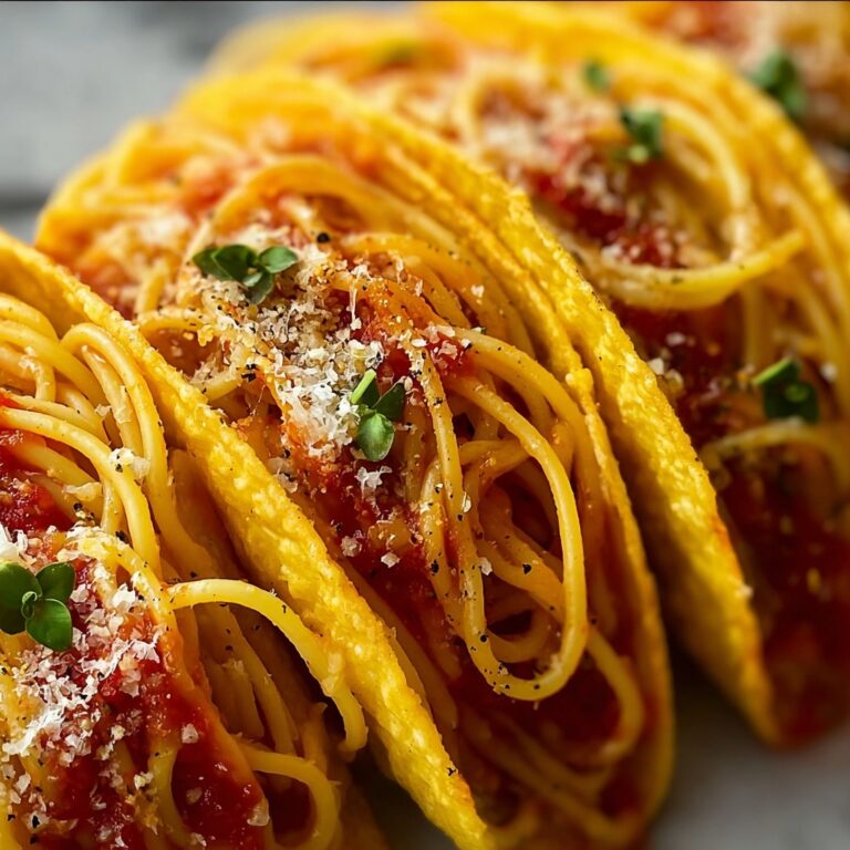 Spaghetti Tacos Recipe
