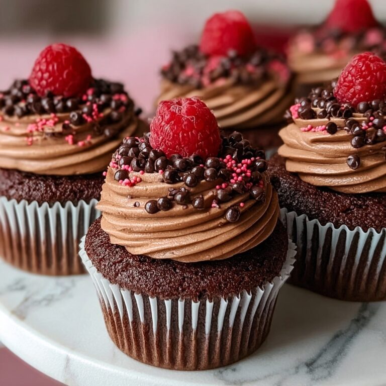 Decadent Raspberry Chocolate Lava Cupcakes Recipe