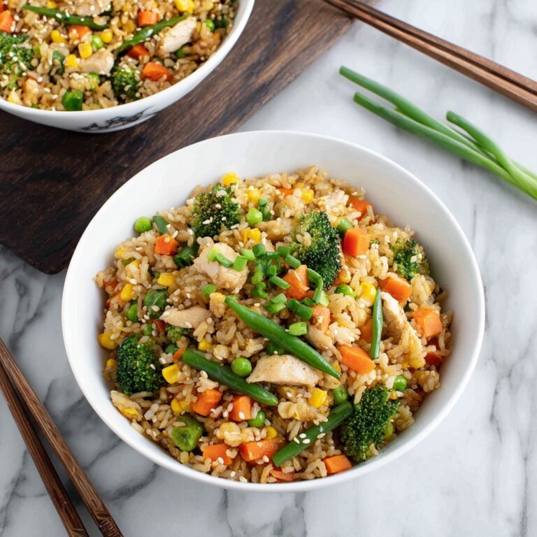 Chicken and Vegetable Fried Rice Recipe