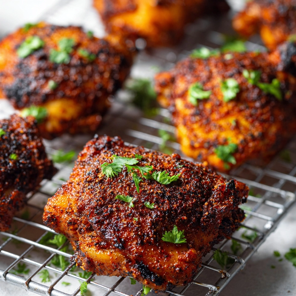 Air Fryer Chicken Thighs Recipe - Recipe Image