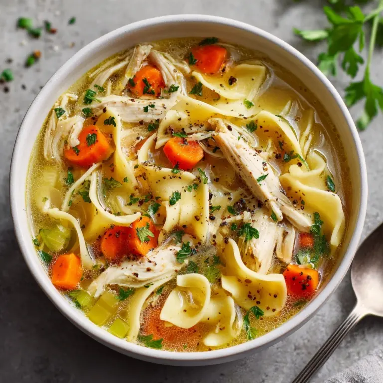 Chicken Noodle Soup Recipe