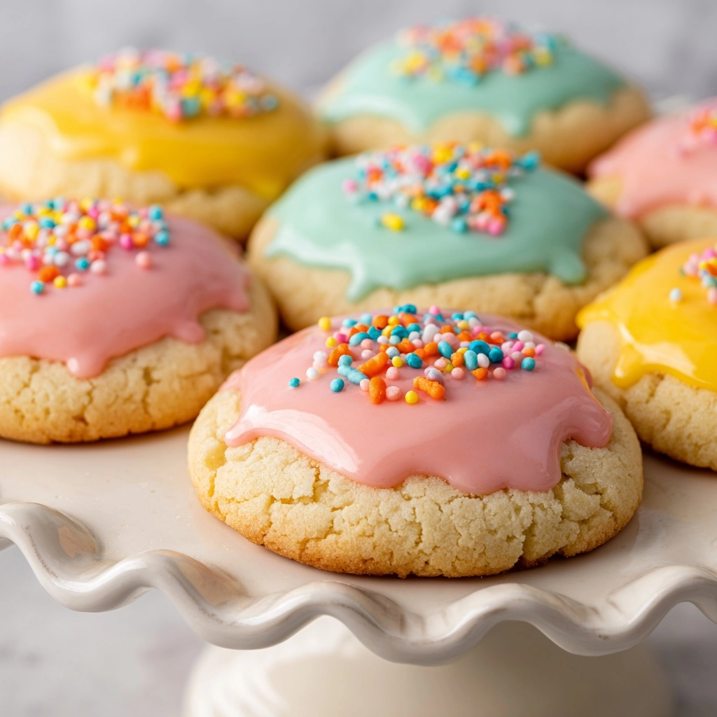 Easter Egg Sugar Cookies Recipe - Recipe Image
