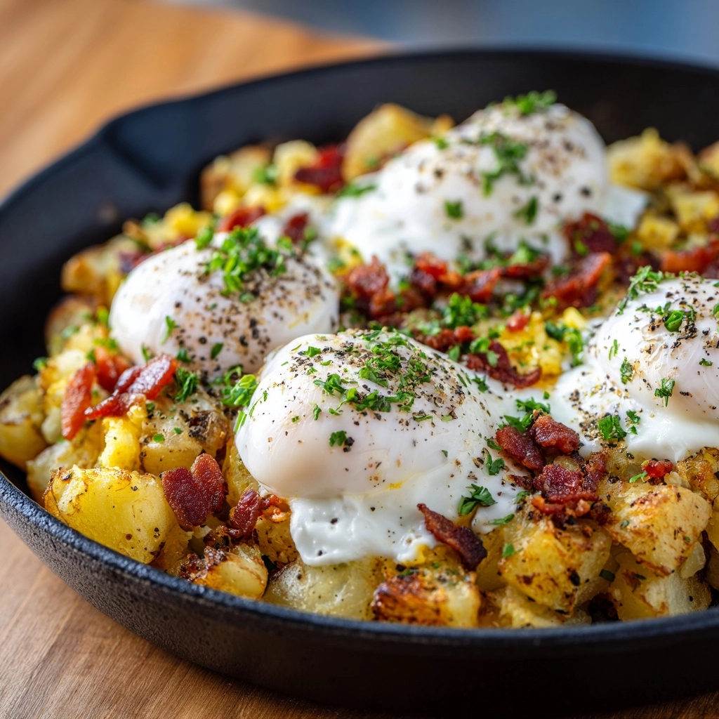 Potato Egg Scramble Recipe - Recipe Image