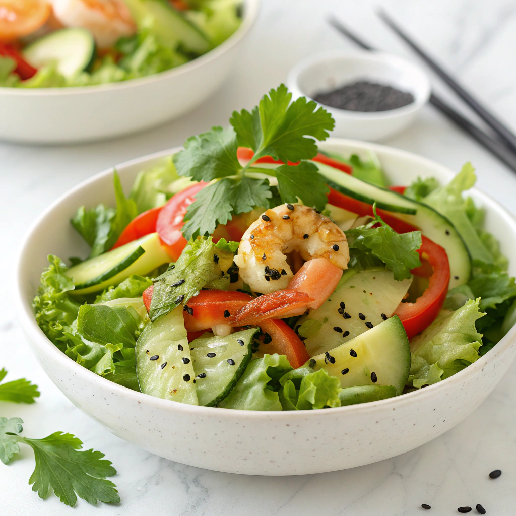 Spicy Thai Shrimp Salad Recipe - Recipe Image