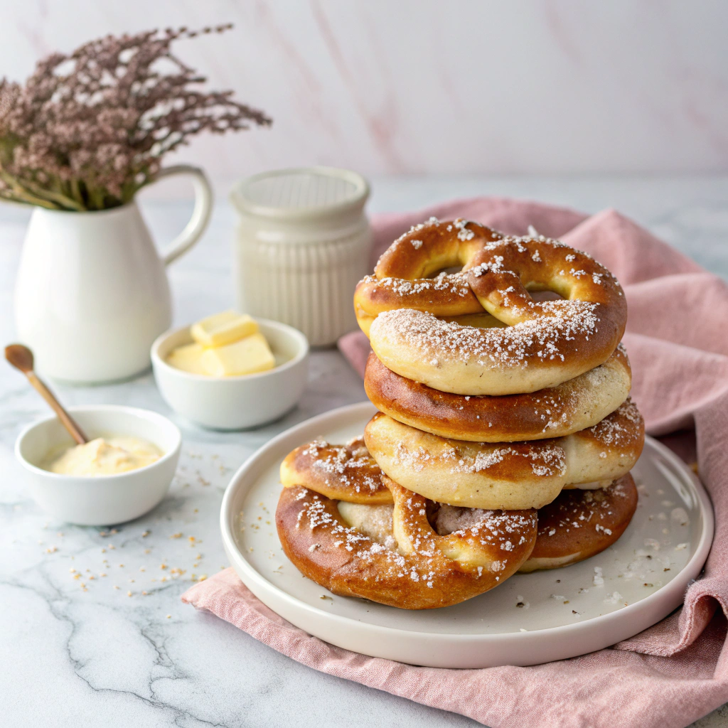 Buttery Soft Pretzels Recipe - Recipe Image