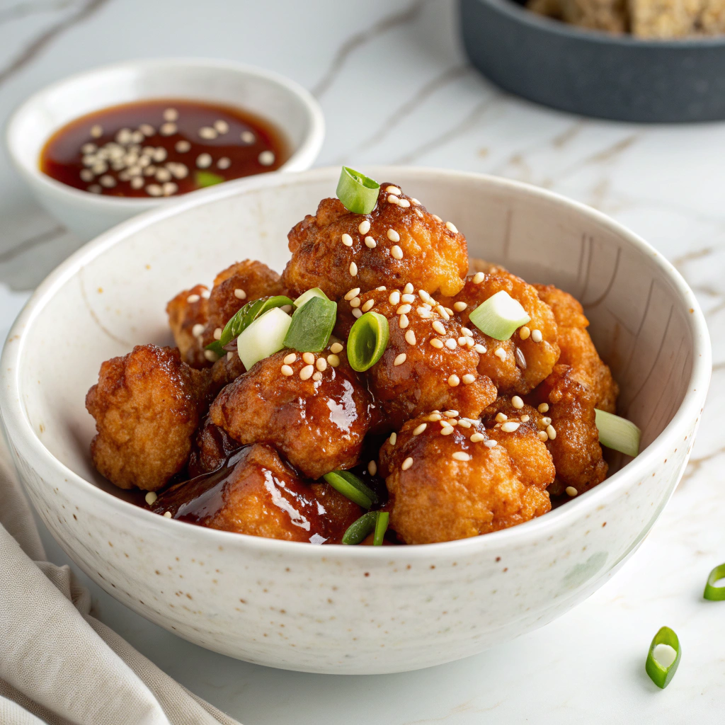 Korean-Style Popcorn Cauliflower Recipe - Recipe Image
