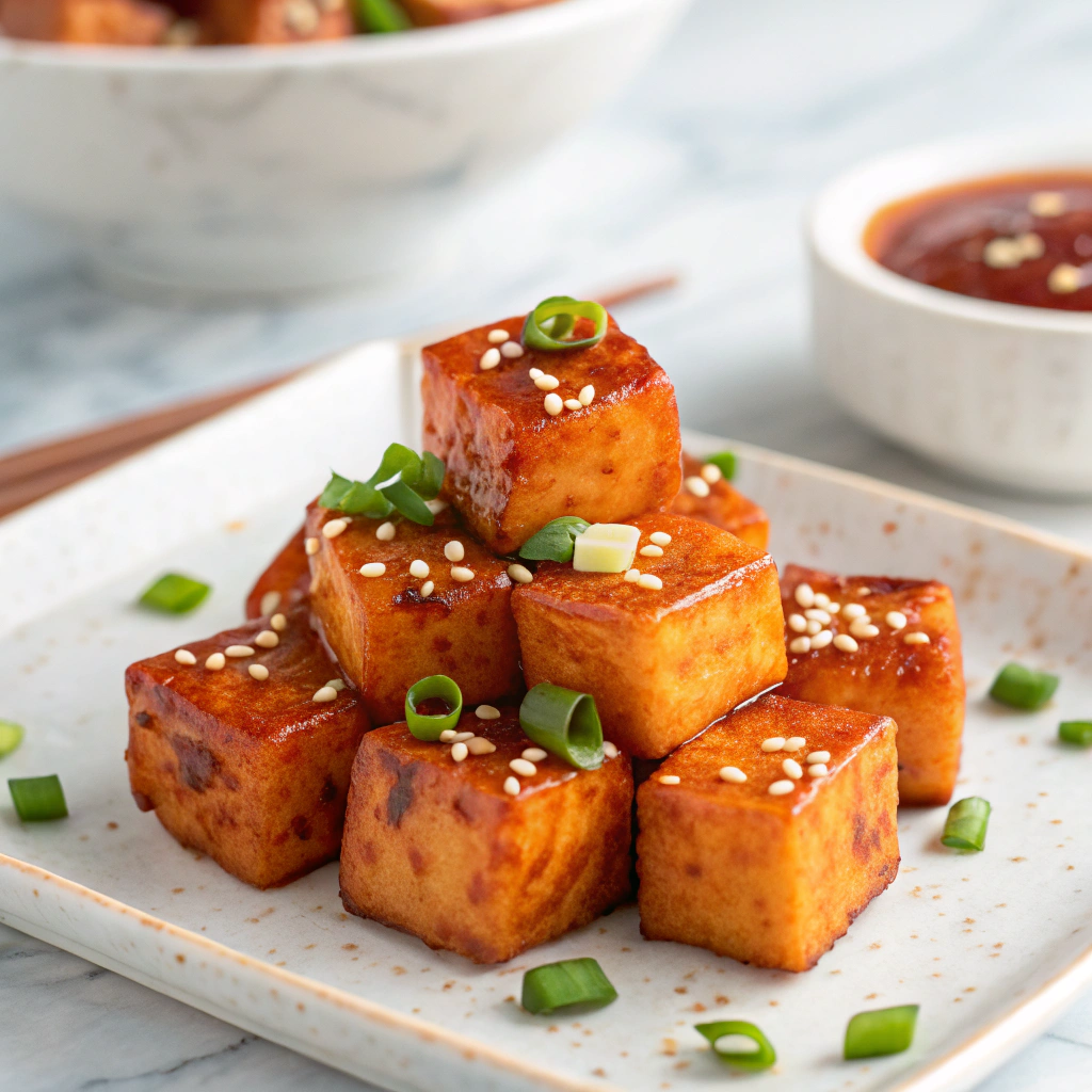Spicy Crispy Tofu Recipe - Recipe Image