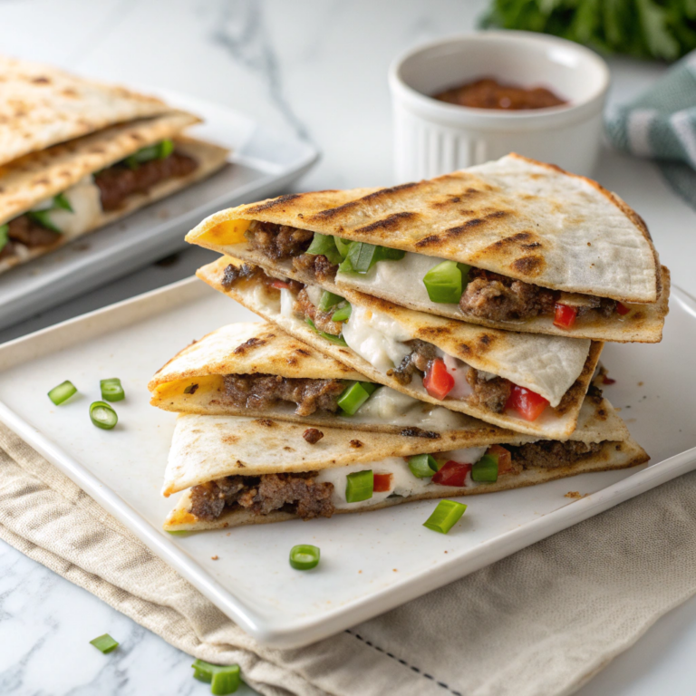 Spicy Mince Quesadillas Recipe