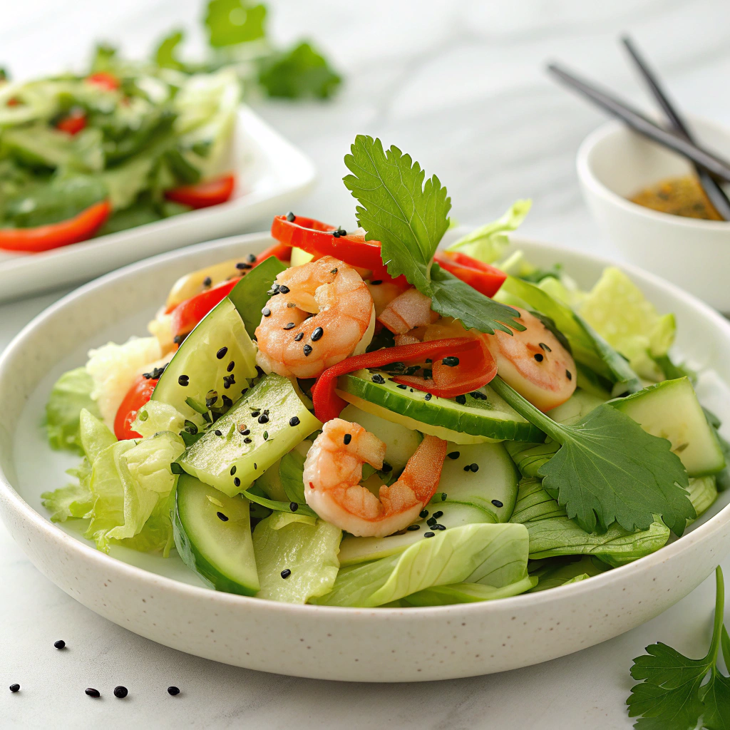 Spicy Thai Shrimp Salad Recipe - Recipe Image