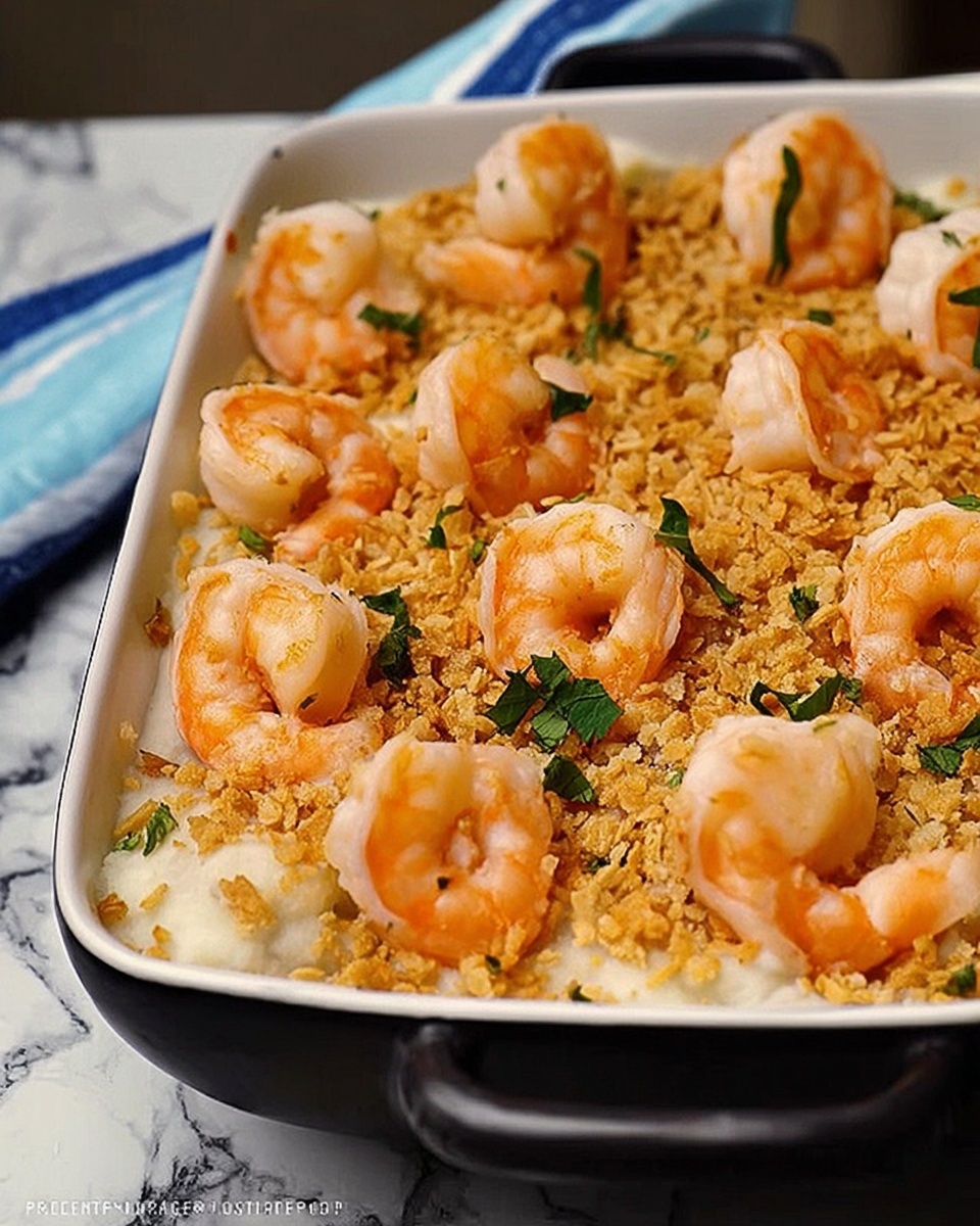 Shrimp Casserole Recipe - Recipe Image