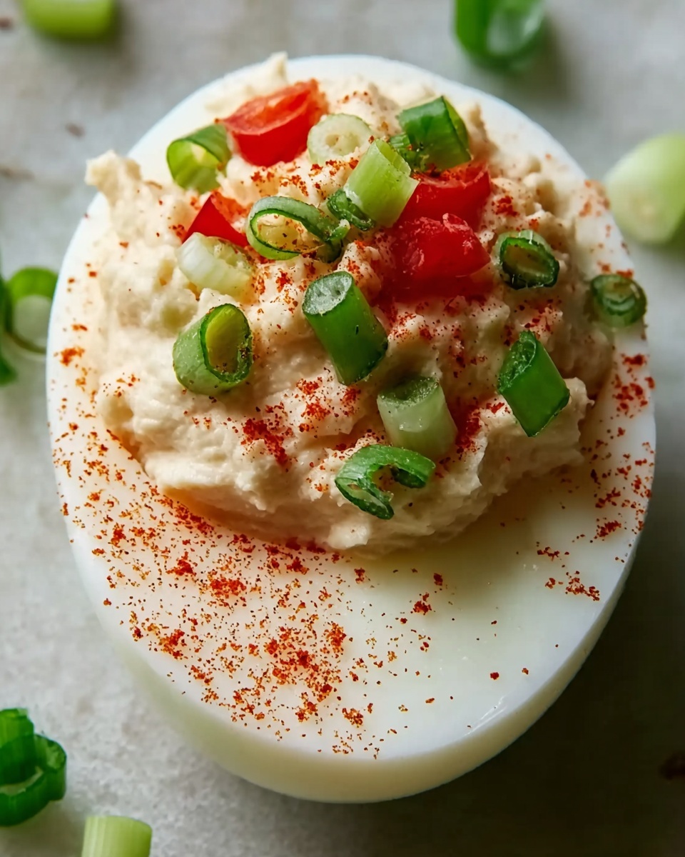 Tuna Stuffed Deviled Eggs Recipe - Recipe Image