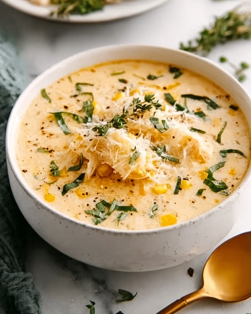 Creamy Chicken Corn Chowder Recipe - Recipe Image