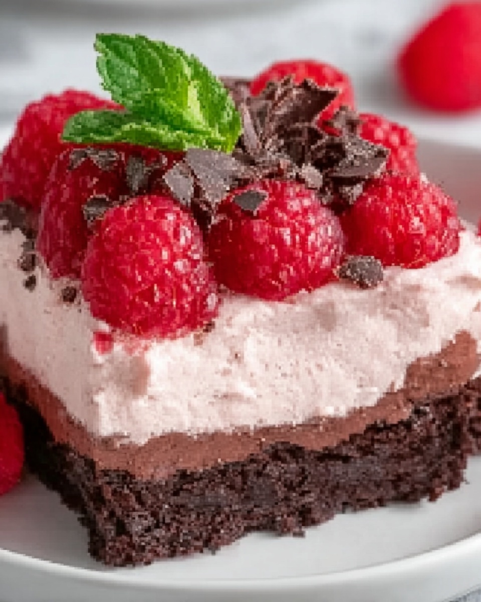 Mini Chocolate & Raspberry Cake Recipe - Recipe Image