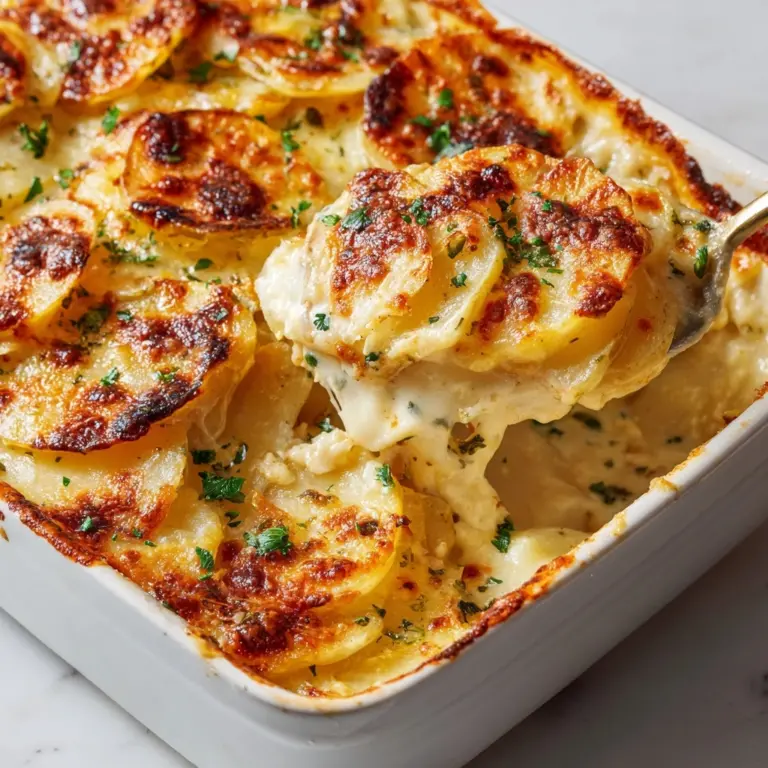 Cheesy Scalloped Potatoes Recipe