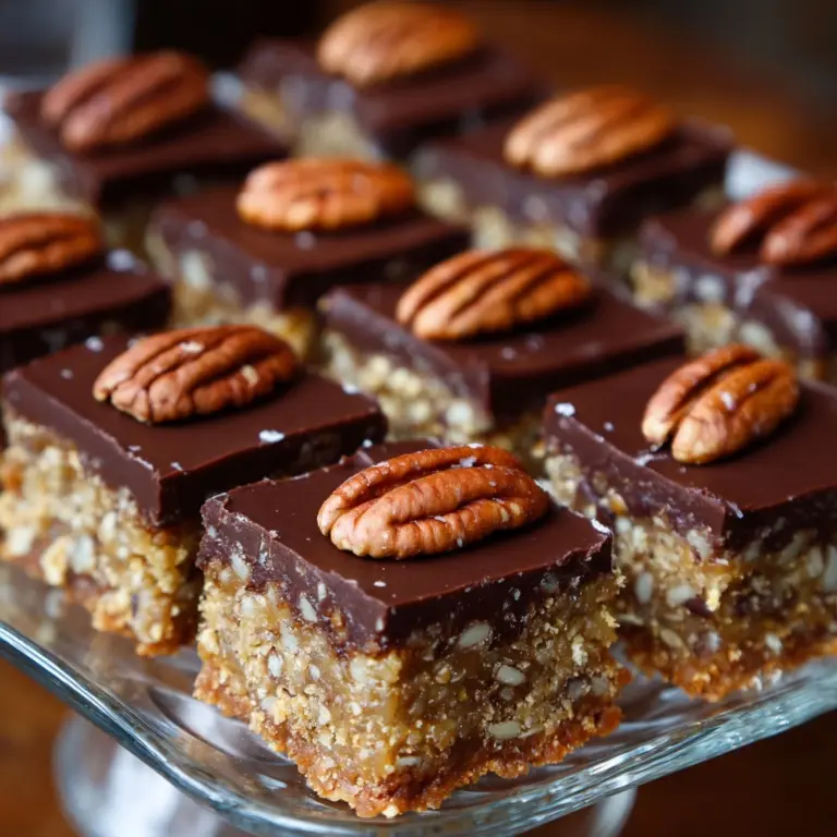 Chocolate Pecan Turtle Clusters Recipe