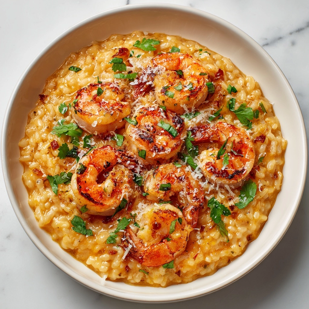 Red Curry Risotto with Shrimp Recipe - Recipe Image