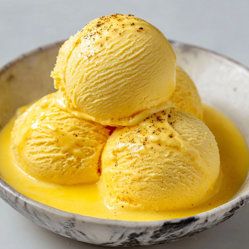 Mango Ice Cream Recipe - Recipe Image