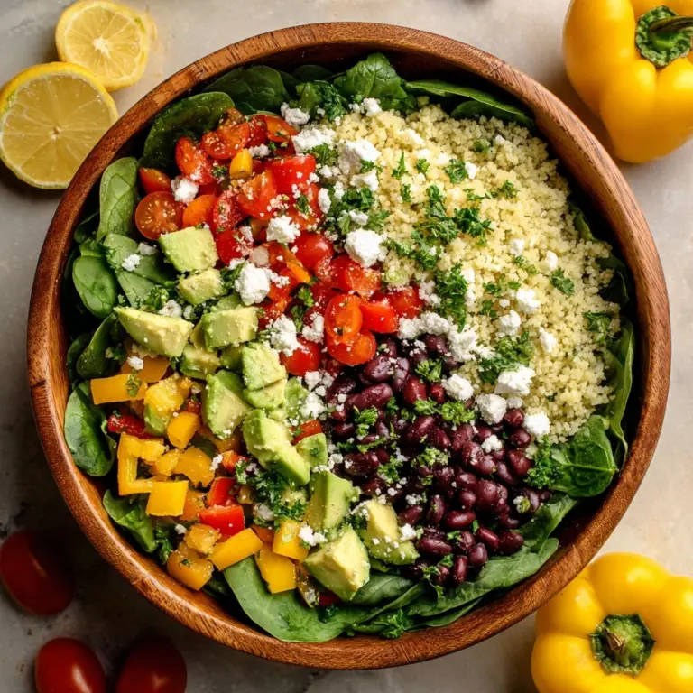 Mediterranean Quinoa Salad with Feta Recipe