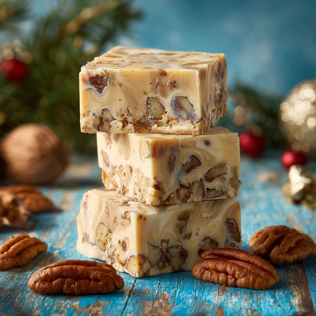 Butter Pecan Fudge Recipe - Recipe Image